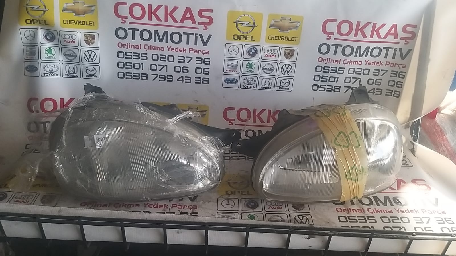 Opel Corsa b kasa far takım Opel Corsa b kasa far takım